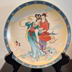The Bradford Exchange Imperial Jingdezhen Porcelain Legends of West Lake Plate